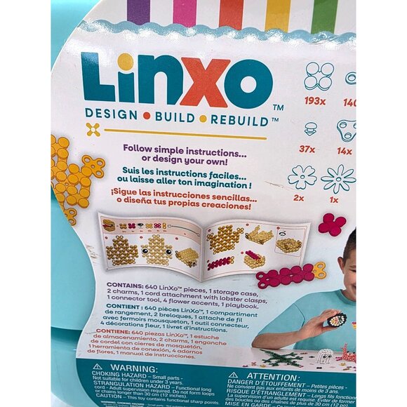 Linxo 650 Pcs Design Build Rebuild Creator Set - Picture 6 of 6